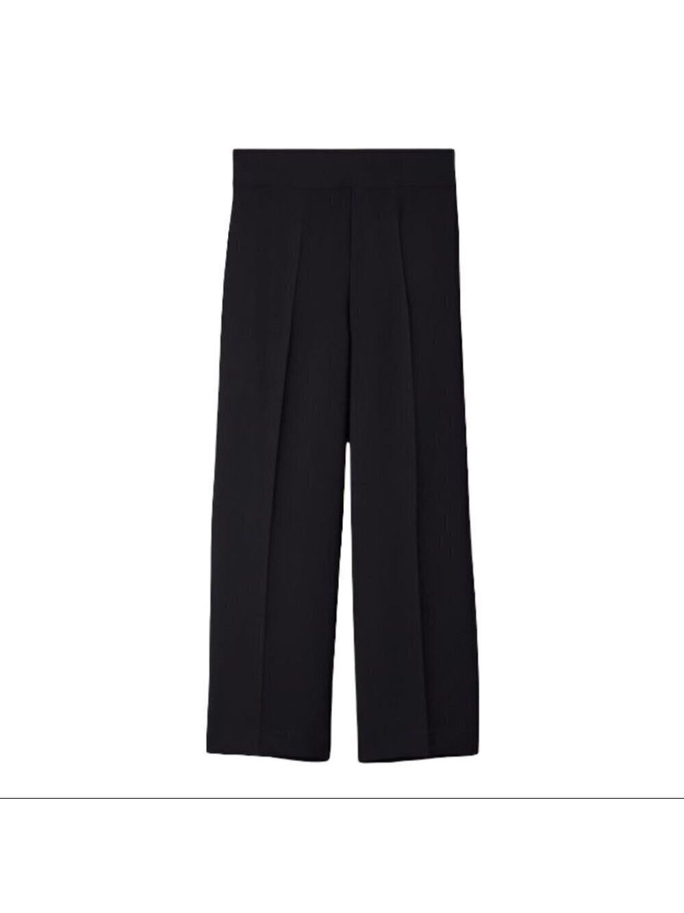 ** Wilfred Black High Rise Wide Leg Cropped Pants Size 00